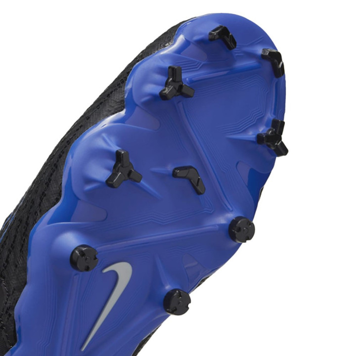 Nike Phantom Gx Academy Fg Mg Nero Blu - Scarpe Da Calcio Uomo