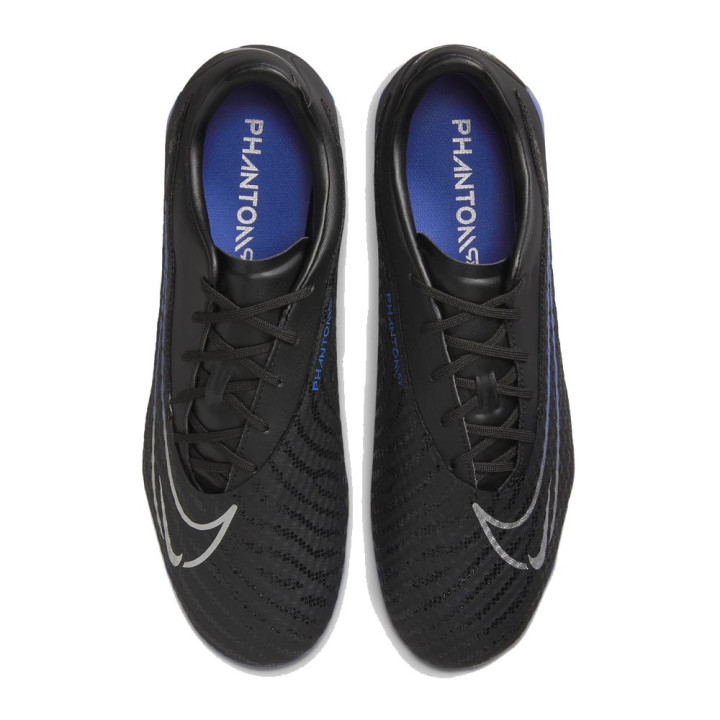Nike Phantom Gx Academy Fg Mg Nero Blu - Scarpe Da Calcio Uomo