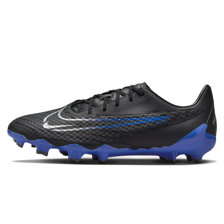 Nike Phantom Gx Academy Fg Mg Nero Blu - Scarpe Da Calcio Uomo