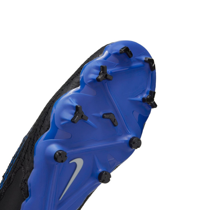 Nike Phantom Gx Academy Fg Mg Nero Blu - Scarpe Da Calcio Uomo
