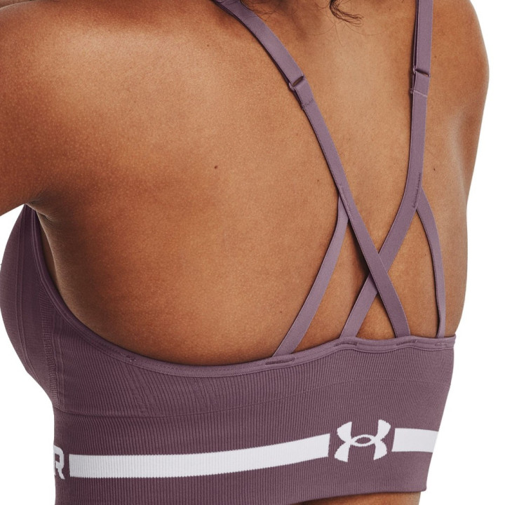 Under Armour Reggiseno Sportivo Seamless Train Rosa Donna