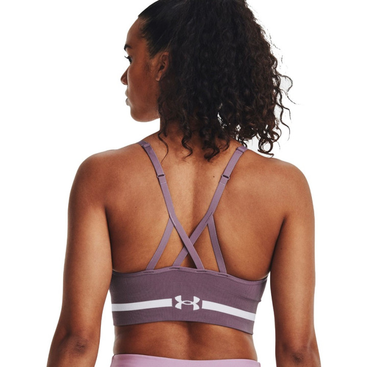 Under Armour Reggiseno Sportivo Seamless Train Rosa Donna