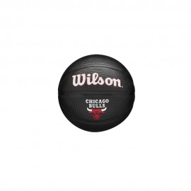 Mini Palla Da Basket Nba Tribute Bulls nero