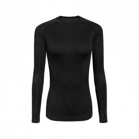 Diadora T-Shirt Running Ml Act Hp Nero Donna