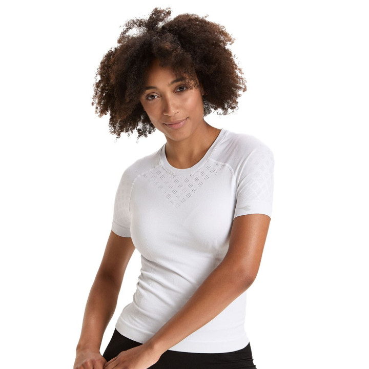 Diadora Maglia Running Act Hp Bianco Donna