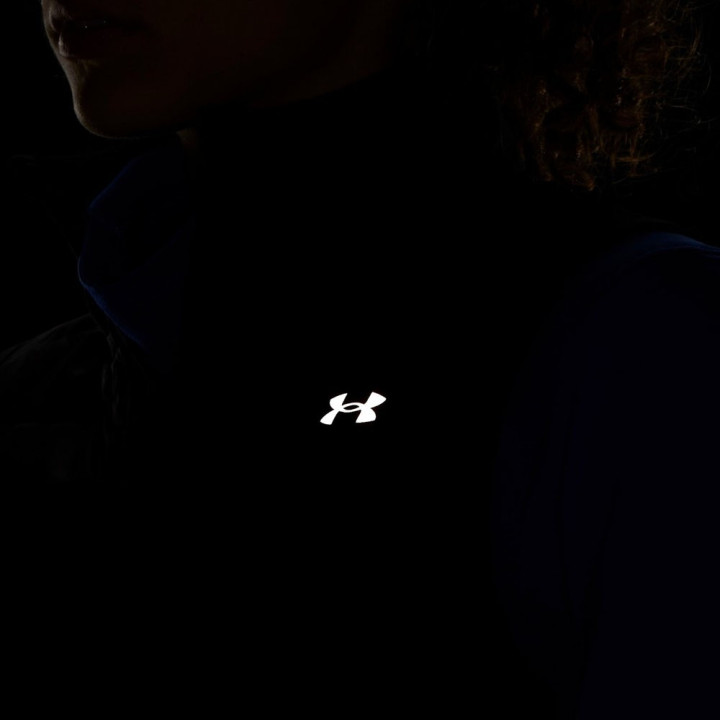 Under Armour Gilet Running Storm Session Nero Reflective Donna