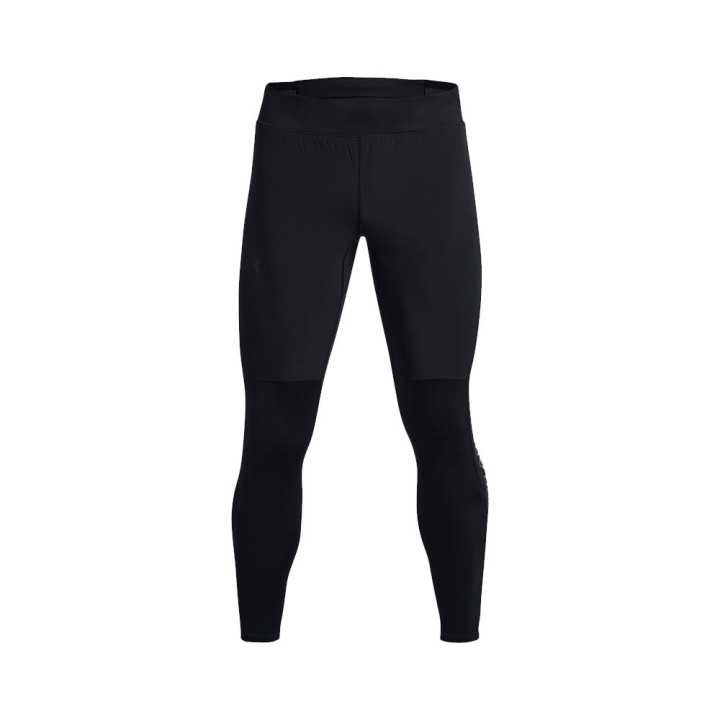 Under Armour Leggings Running Qualifier Elite Cold Nero Jet Gray Reflective Uomo