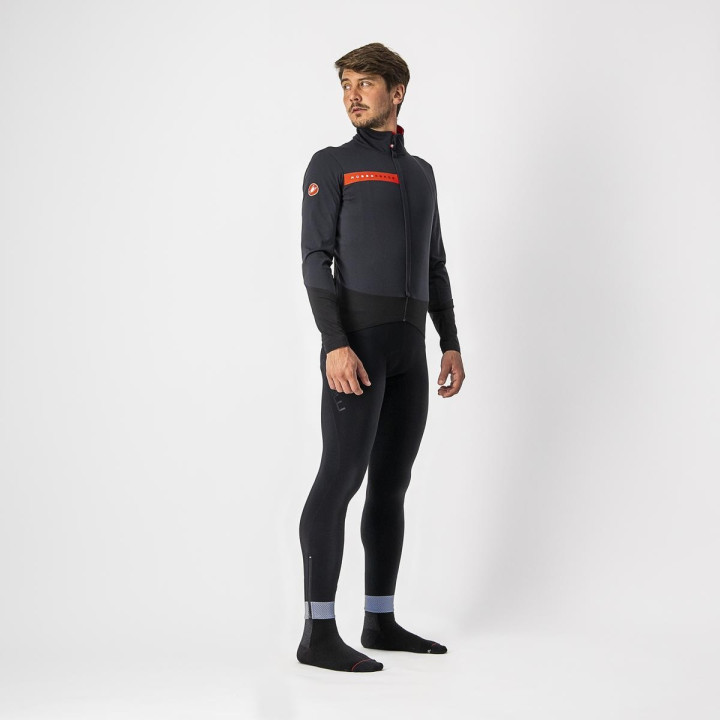 Castelli Giacca Ciclismo Beta Ros Light Nero Uomo