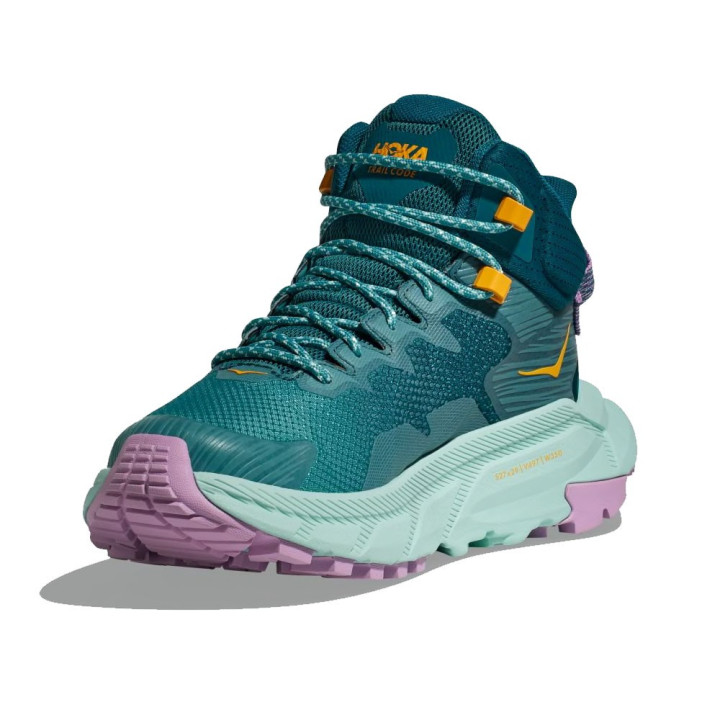 Hoka Mid Trail Code GORE-TEX Ocean Mist Sunlit Ocean - Scarpe Trekking Donna