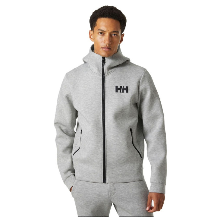 Helly Hansen Felpa Con Cappuccio Con Cerniera Ocean 2.0 Grigio Uomo