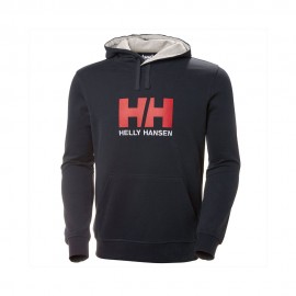 Helly Hansen Felpa Con Cappuccio Logo navy Uomo