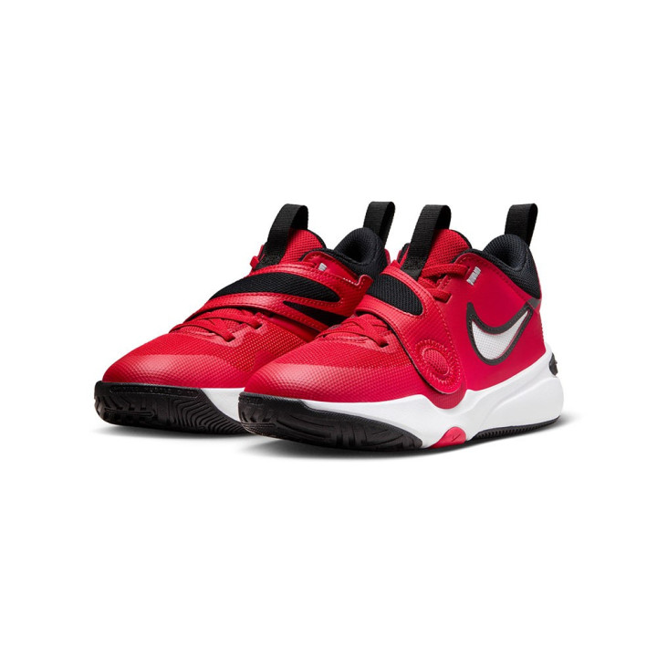 Nike Team Hustle D 11 Gs Rosso Bianco - Sneakers Bambino