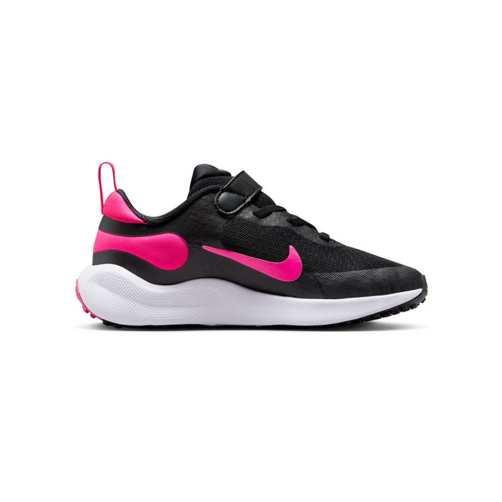 Nike Revolution Psv Nero Fucsia - Sneakers Bambina