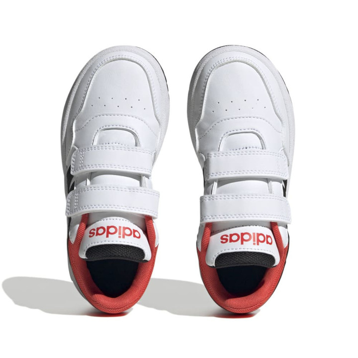 ADIDAS Hoops 3.0 Cf C Ps Bianco Nero - Sneakers Bambino