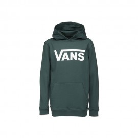 Vans Felpa Con Cappuccio Logo Verde Bmabino