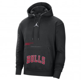 Nba Bulls Flc nero rosso