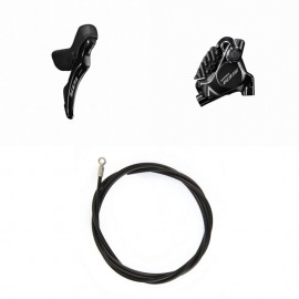 Freni A Disco Bici Dx/Post Resina C/Aletta 25MM/1700 nero