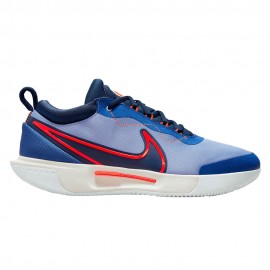 Court Zoom Pro Clay blu rosso