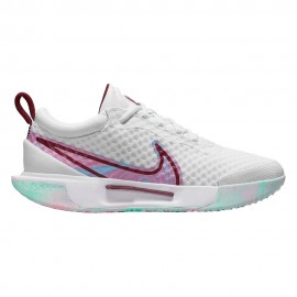Court Zoom Pro Hard bianco blu