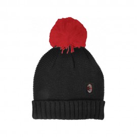 Milan Ponpon Nero/Rosso