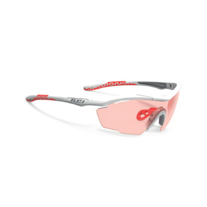 Rpj Occhiali Rpj Jareth Shiny Bianco Racin Red