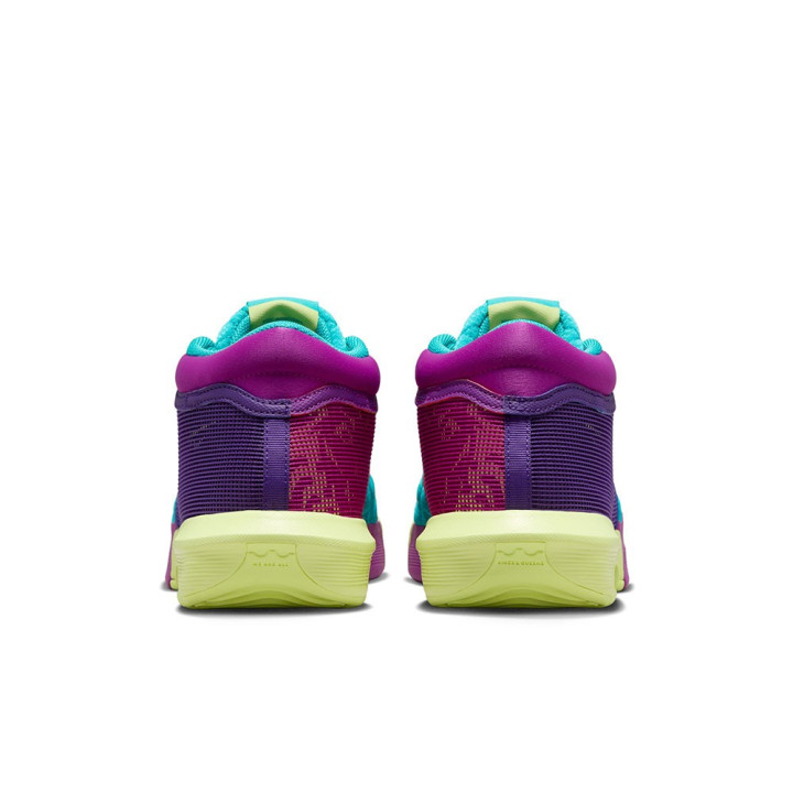 Nike Lebron Witness VIII Viola Bianco - Scarpe Basket Uomo