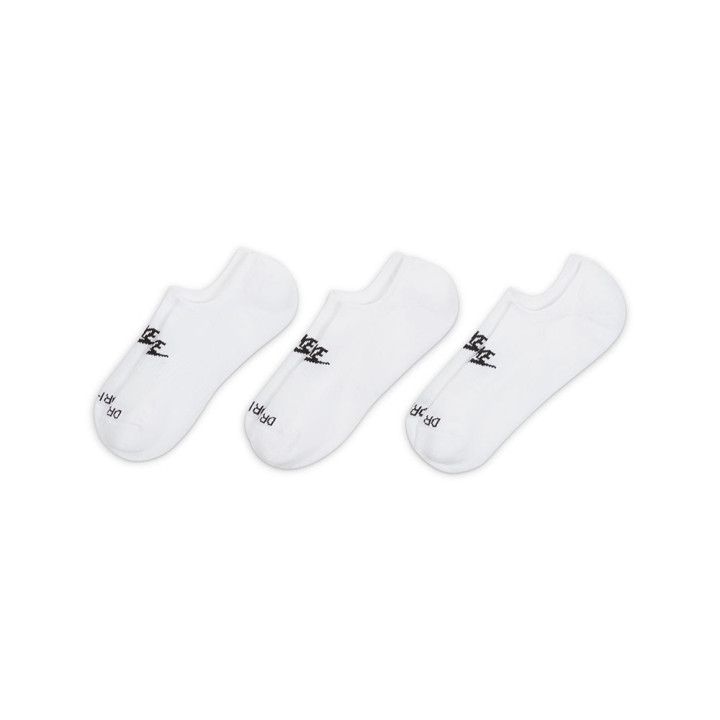 Nike Calze Fantasmino Tris Pack Bianco