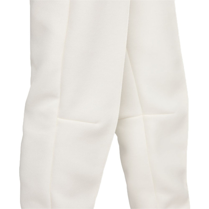 Nike Pantaloni Con Polsino Tech Fleece Bianco Donna