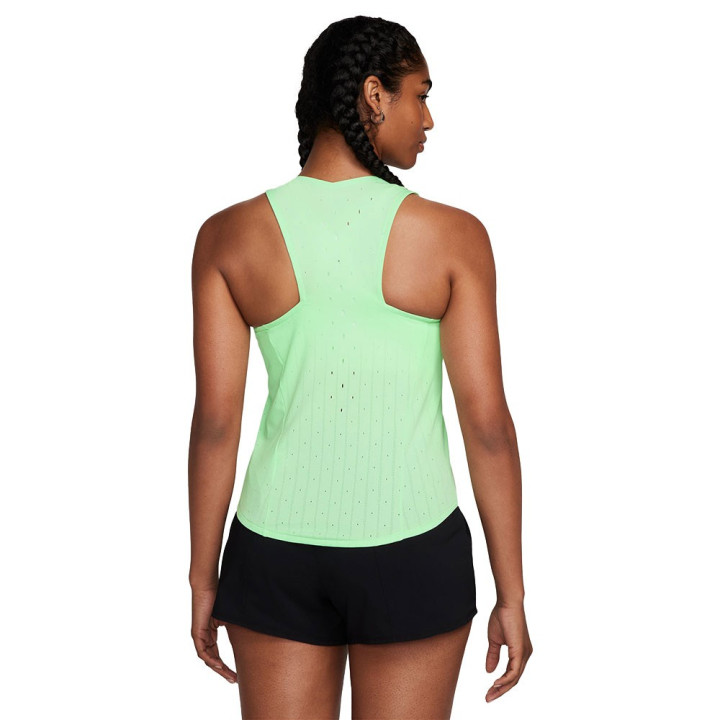 Nike Canotta Running Aeroswift Vapor Verde Donna