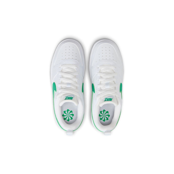 Nike Courth Borough Low Recraft Gs Bianco Verde - Scarpe Ginnastica Bambino