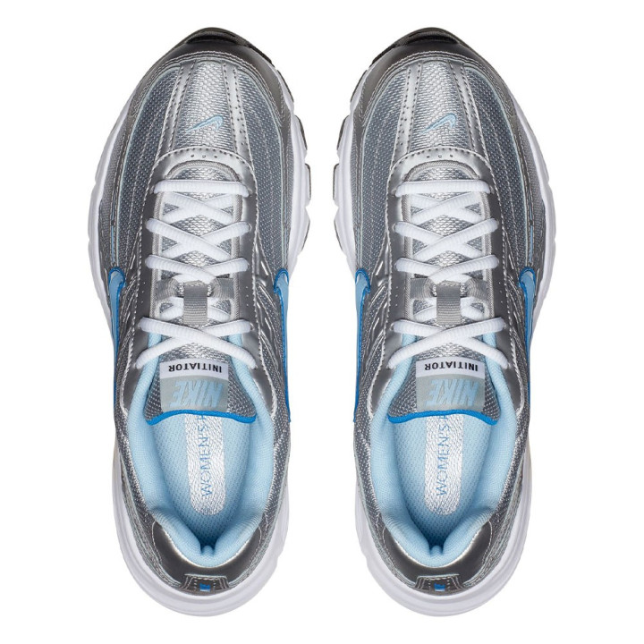 Nike Initiator Bianco Ice Blue - Sneakers Donna