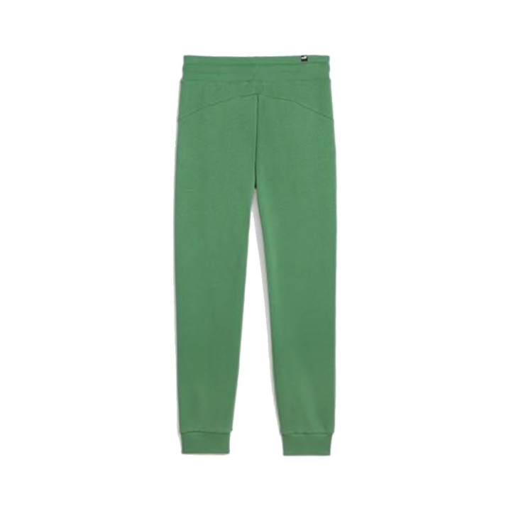 Puma Pantaloni Con Polsino Logo Verde Donna