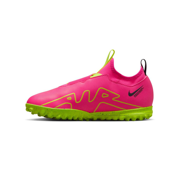 Nike Mercurial Vapor 15 Academy Tf Fucsia Lime - Scarpe Da Calcio Bambino