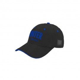 Inter Ricamo+Patch nero azzurro