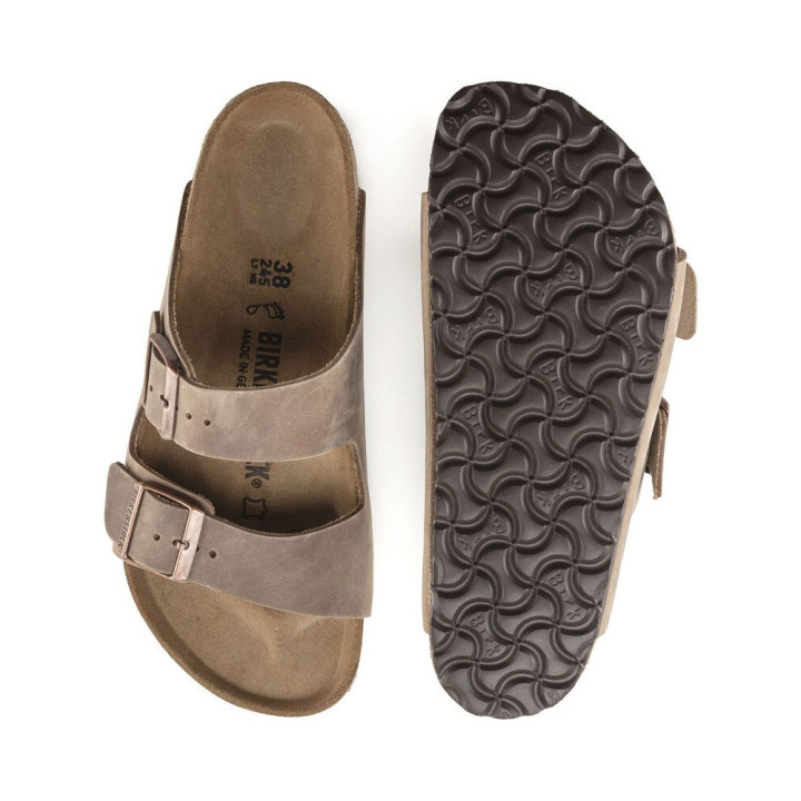 Birkenstock Arizona Oiled Confort  Tabacco - Sandali Unisex