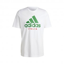 Italia Dna Graphic bianco verde