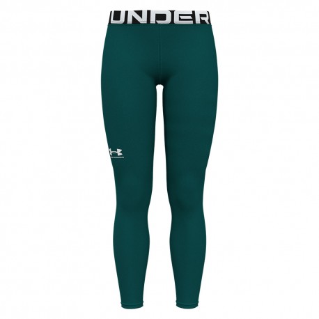 Under Armour Leggings Sportivi Verde Donna