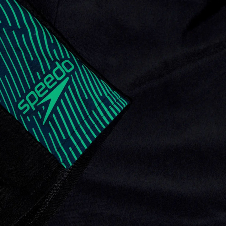 Speedo Costume Parigamba Dive Nero Azzurro Bambino