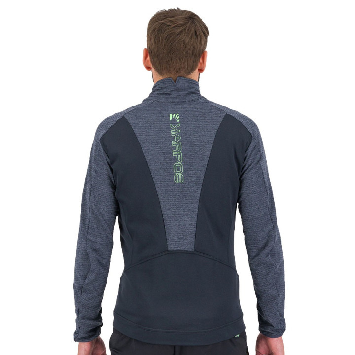 Karpos Fleece Pizzocco Evo Nero Ombre Blu Uomo