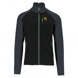 Fleece Pizzocco grigio nero