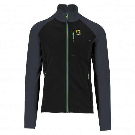 Karpos Fleece Pizzocco Evo Nero Ombre Blu Uomo