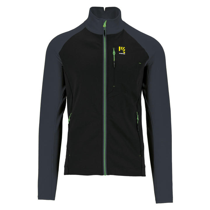 Karpos Fleece Pizzocco Evo Nero Ombre Blu Uomo