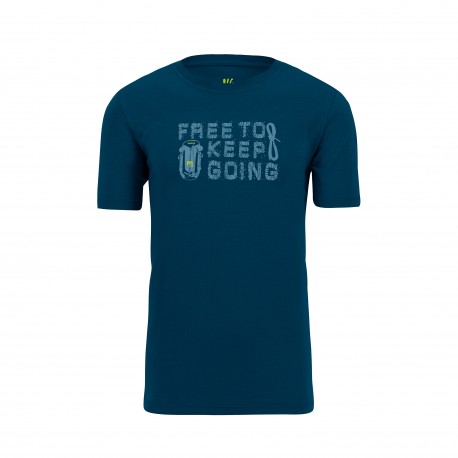 Karpos T-Shirt Trekking Crocus Gibraltar Sea Uomo
