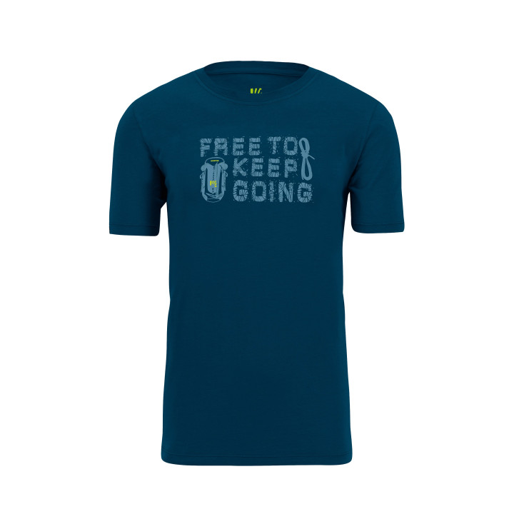 Karpos T-Shirt Trekking Crocus Gibraltar Sea Uomo
