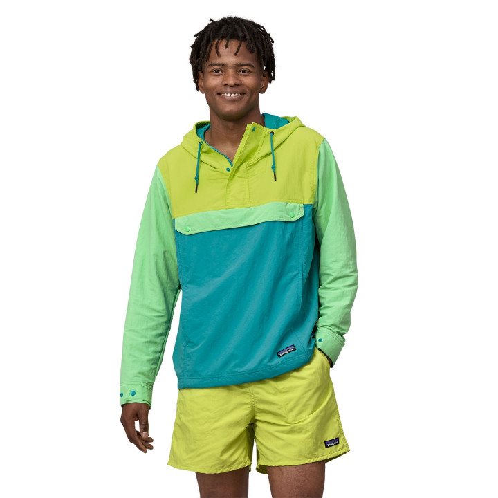 Patagonia Pantaloni Corti Trekking Baggies Phosphorus Verde Uomo