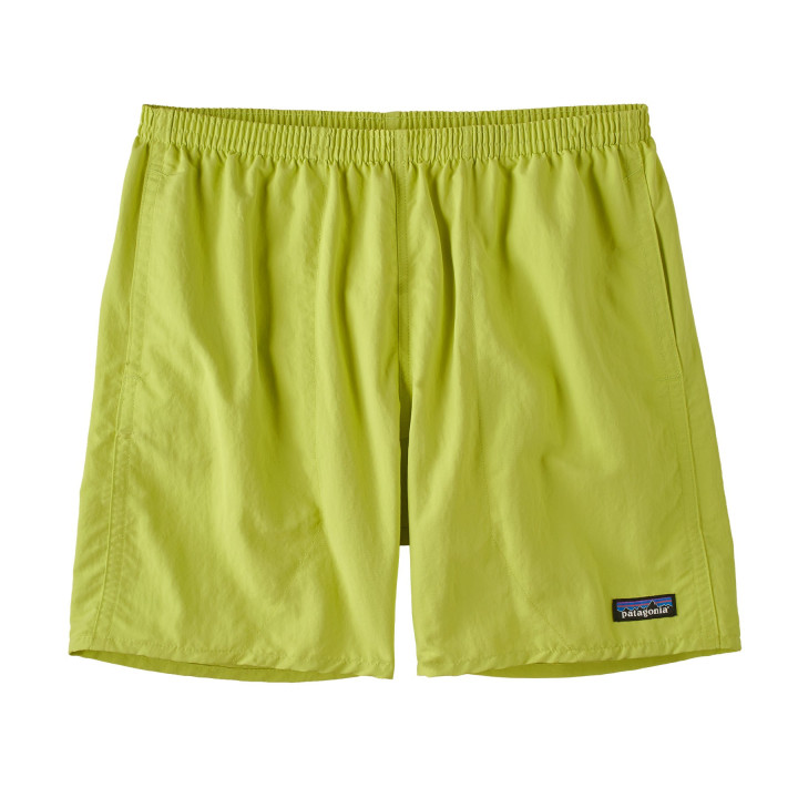 Patagonia Pantaloni Corti Trekking Baggies Phosphorus Verde Uomo