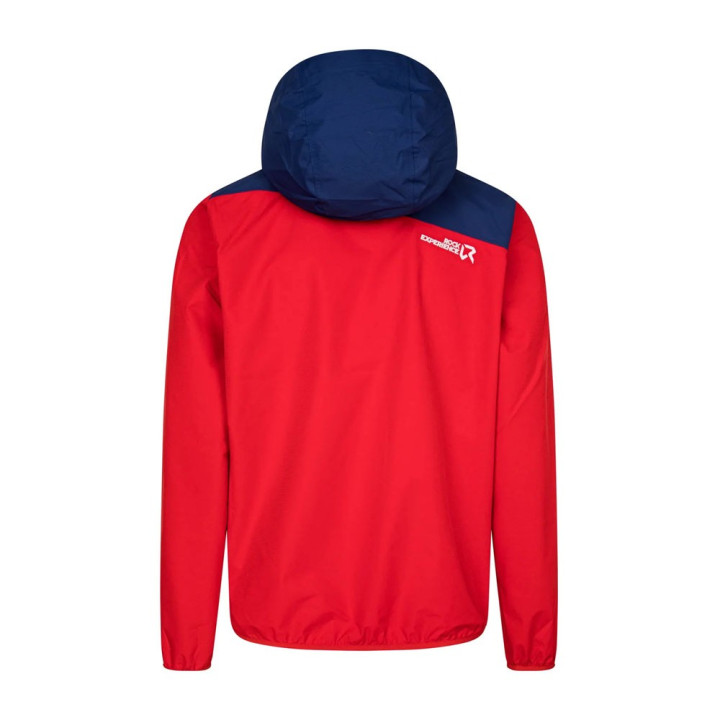 Rock Experience Giacca Trekking Great Roof Hoodie High Risk Rosso Navy Peony Uomo