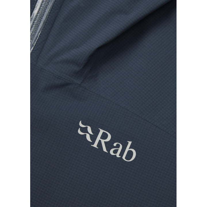 Rab Giacca Trekking Downpour Light Tempest Blu Uomo