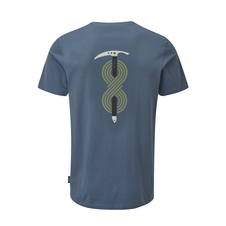 Rab T-Shirt Trekking Stance Axe Orion Blu Uomo
