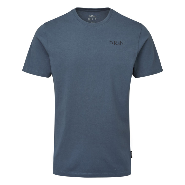 Rab T-Shirt Trekking Stance Axe Orion Blu Uomo